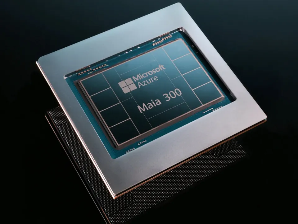 微软 Maia 300 AI 芯片发布：台积电 N2P 工艺，288GB HBM4 内存、带宽 18TB/s